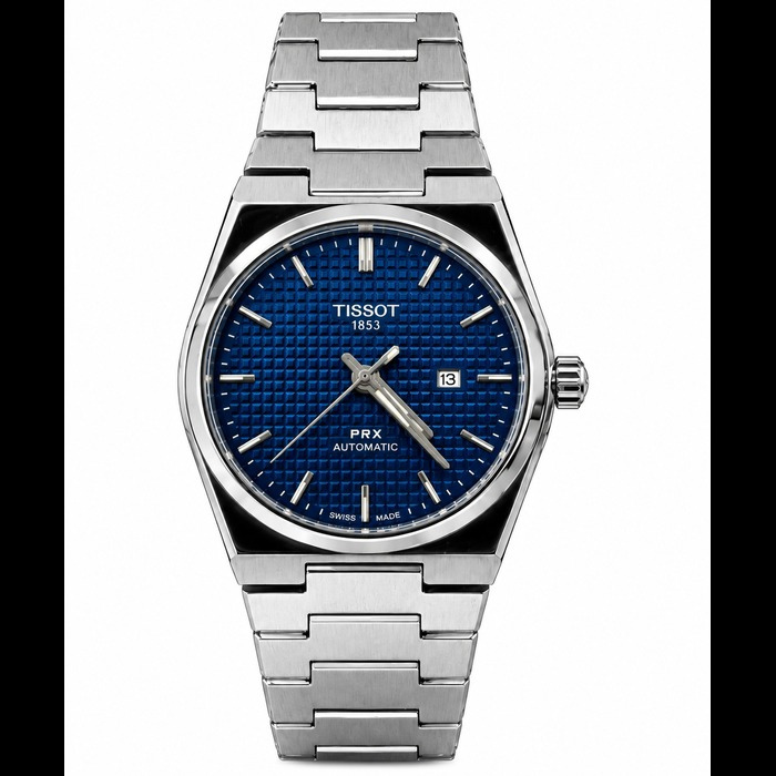 TISSOT PRX 1853 (SEMI AUTOMATIC) - NAVY BLUE DIAL