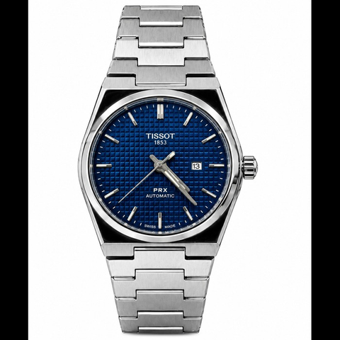 TISSOT PRX 1853 (SEMI AUTOMATIC) - NAVY BLUE DIAL