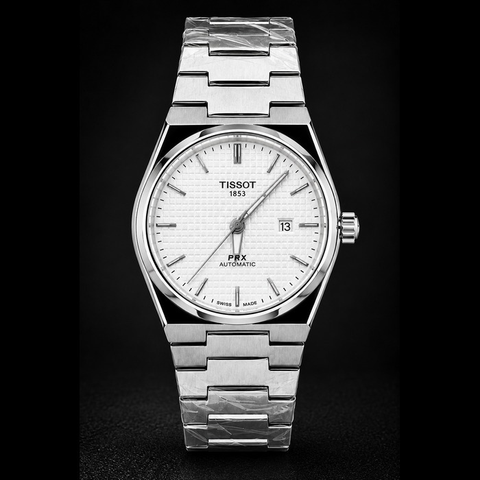 TISSOT PRX 1853 (SEMI AUTOMATIC) - WHITE DIAL