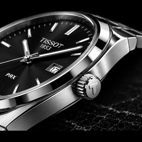 TISSOT PRX - BLACK PLAIN DIAL (AA+)