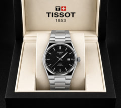 TISSOT PRX 1853 (SEMI AUTOMATIC) - BLACK DIAL