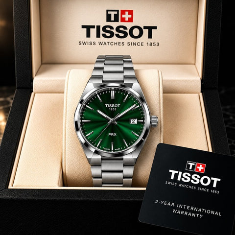 TISSOT PRX - GREEN PLAIN DIAL (AA+)