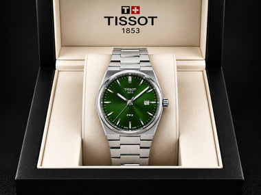 Tissot PRX 1853 (Semi Automatic) – Green Dial