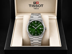TISSOT PRX 1853 (SEMI AUTOMATIC) - GREEN DIAL