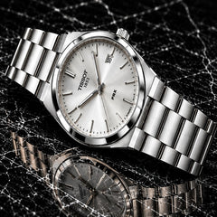 TISSOT PRX - SILVER PLAIN DIAL (AA+)
