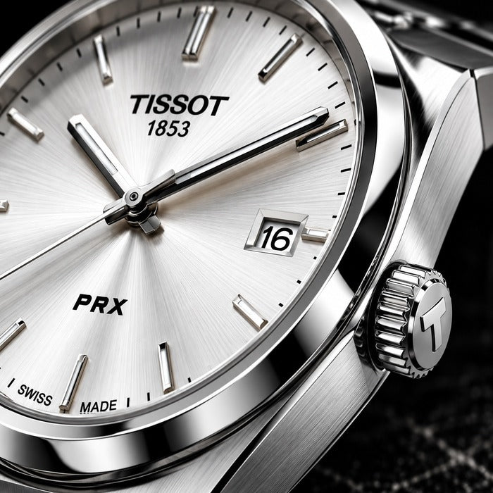 TISSOT PRX - SILVER PLAIN DIAL (AA+)